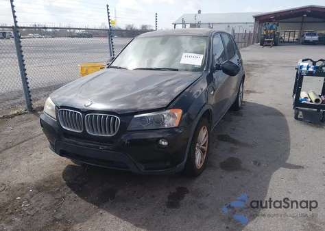 2013 BMW X3 xDrive28I z USA, uszkodzony, nr VIN 5UXWX9C54D0A29039